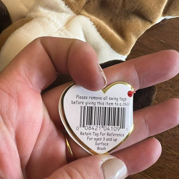 Ty Beanie Baby Bernie the St. Bernard Dog -  Style Number #04109 - Picture 6 of 7